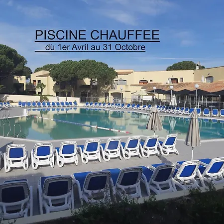 Climatise Cosy Avec Grande Piscine Chauffee Apartment Agde